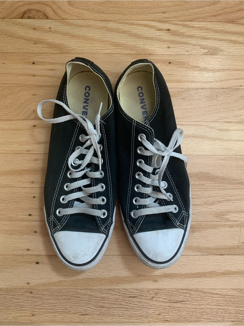 Black Converse Chuck Taylor All Star sneakers